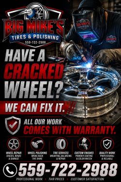 Have a wheel cracked