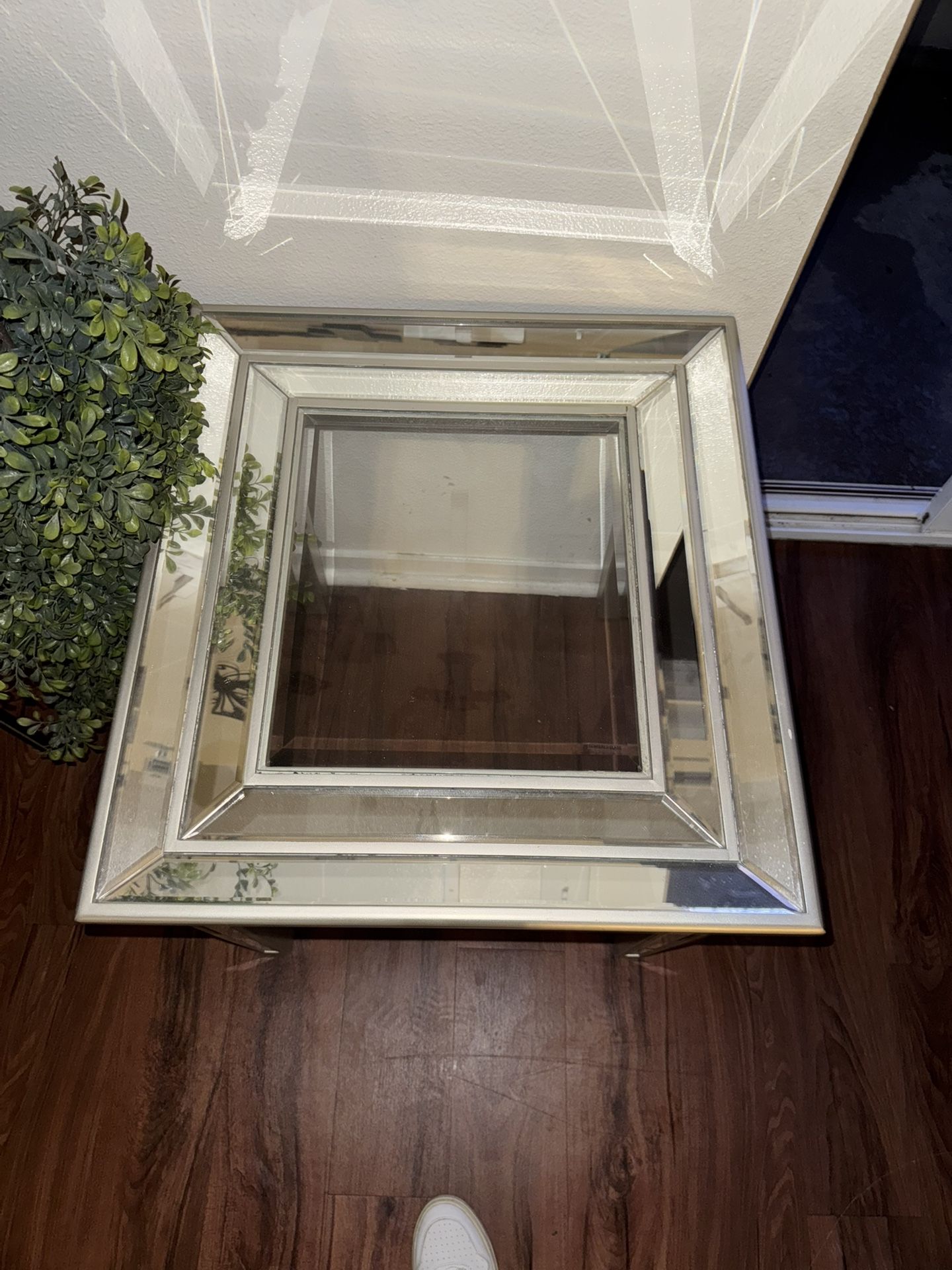 Mirrored Side Table