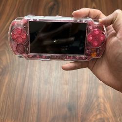 Psp3000 Clear Pink And Nintendo 3ds