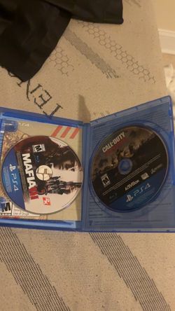 PS4 Games Mafia III and Call of Duty