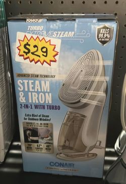 Conair ExtremeSteam STEAM & IRON 2-IN-1 WITH TURBO