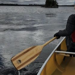 Wooden canoe Paddle