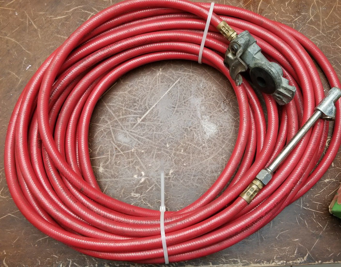 Inflate Hose Kit for 18 wheel tractor and trailer