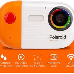 NEW IN BOX Polaroid Underwater Camera 18mp 4K UHD, Polaroid Waterproof Camera for Snorkeling and Diving w/LCDPolaroid Underwater Camera 18mp 4K UHD, P