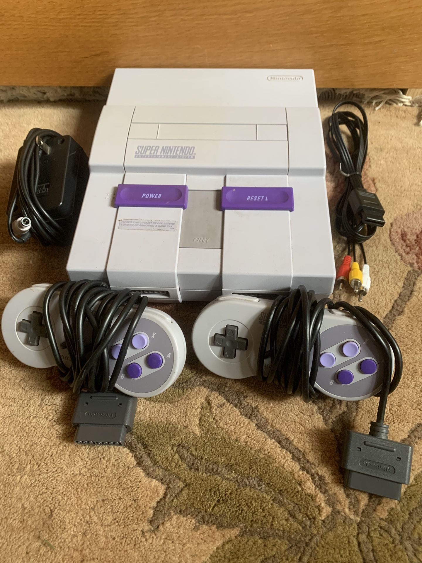 ORIGINAL SUPER NINTENDO ENTERTAINMENT SYSTEM (SNES)