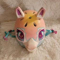 Raskullz Rainbow Llama 3D Bike and Skate Helmet  Size Small