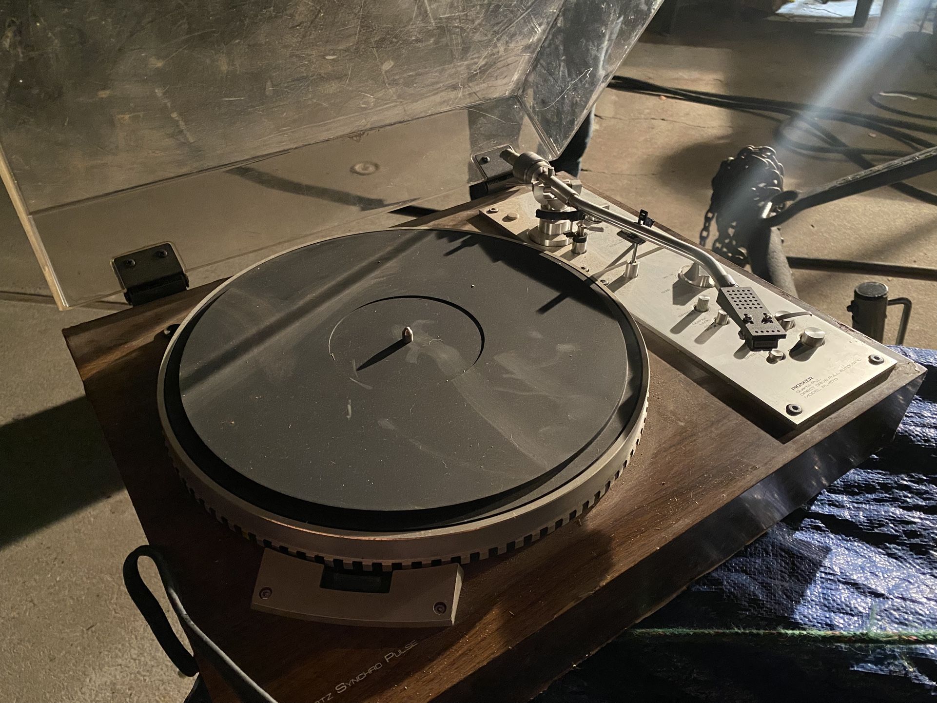 Pioneer Turn Table Record Player Antique PL-570
