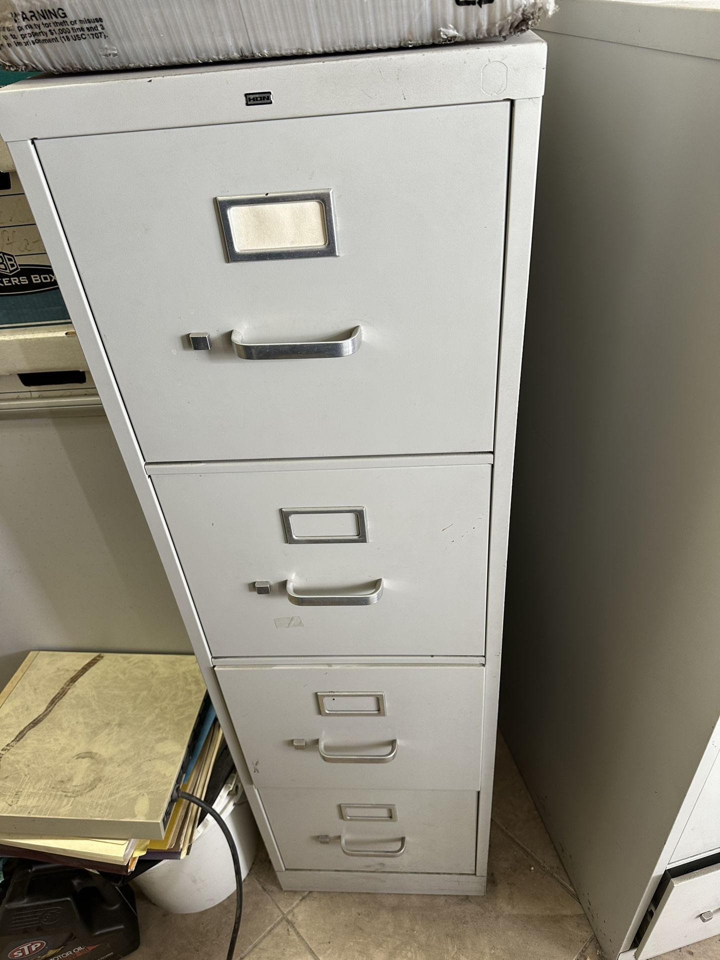 4-Drawer Vertical File Cabinet