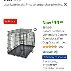 Dog crate