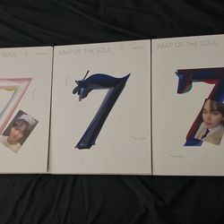 BTS Map of The Soul 7 Version 1-3 