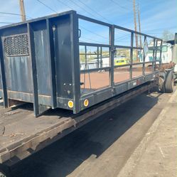 Truck Body 14' Flatbed/fold down sides  