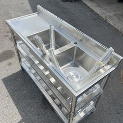 Stainless Steel Utility Sink