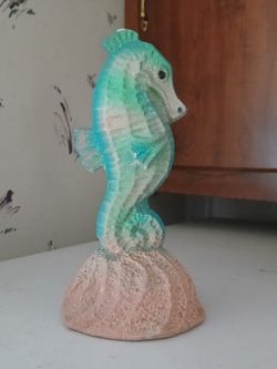Sand Sea Horse Figure