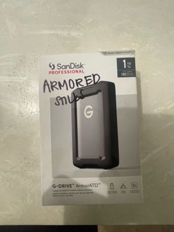 SanDisk Professional 1TB G-DRIVE ArmorATD USB-C 3.2 Gen 1 External Hard Drive