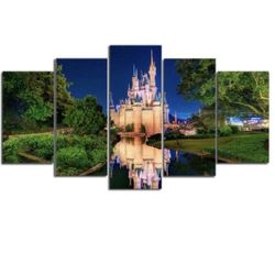Large canvas Disney castle 