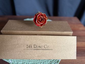 24K Gold Dipped Rose