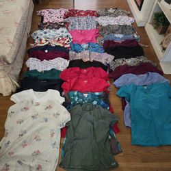 Nursing Scrub And Pants Lot 