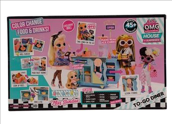 L.O.L. Surprise OMG House of Surprises To-Go Diner Playset