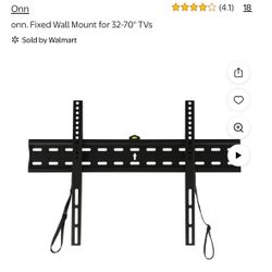 Hang On Fixed TV Wall Mount