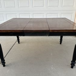 Hard Wood Counter Height Dinning Table 