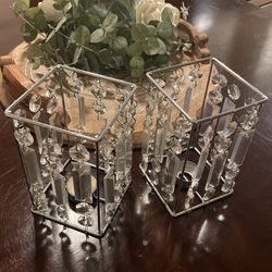 Crystal Candle Holders