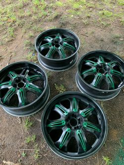 22" rims brand new tires