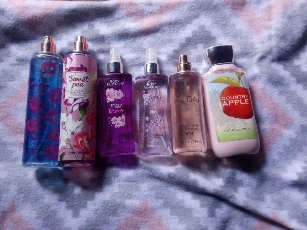 Selling These Perfumes And Lotion