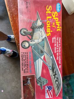 Guillows Spirit of St. Louis Balsa Scale Model Kit