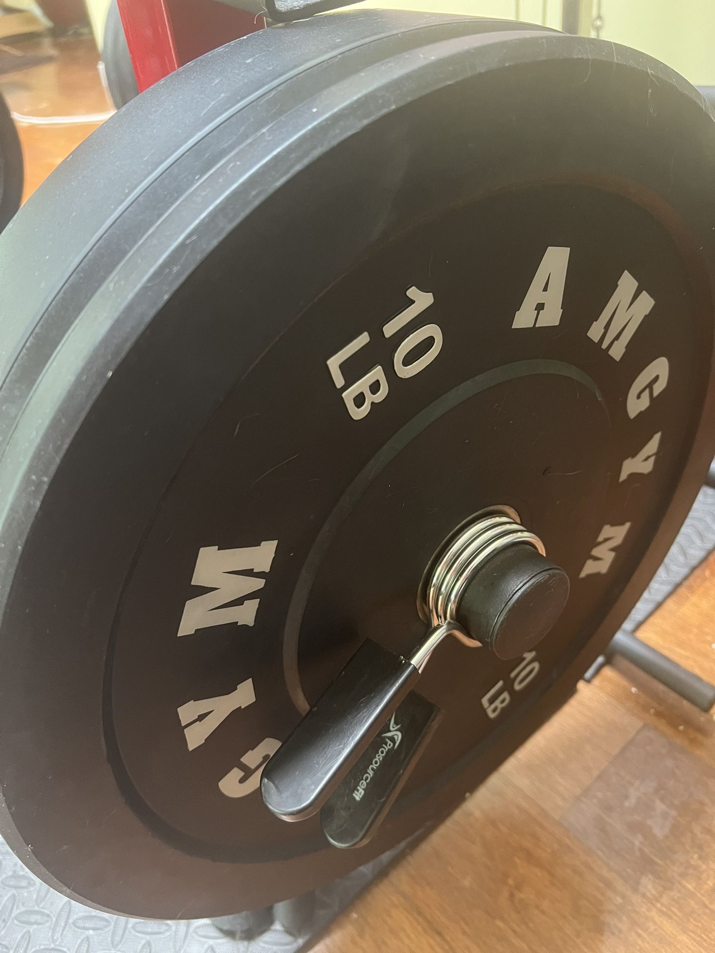 4x 2” 10LB Bumperplates