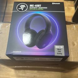 Mackie Bluetooth Mc-40BT Wireless Headphones