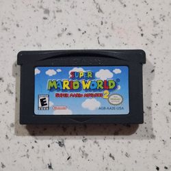 Super Mario World: Super Mario Advance 2- Nintendo Game Boy Advance  - Authentic