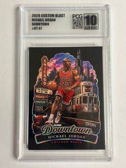 Michael Jordan 2026 Custom Blast Downtown #DT-07 PCG 10