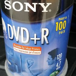 Sony blank DVD