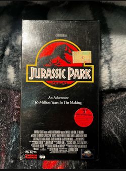 Vintage Jurassic Park VHS sealed.