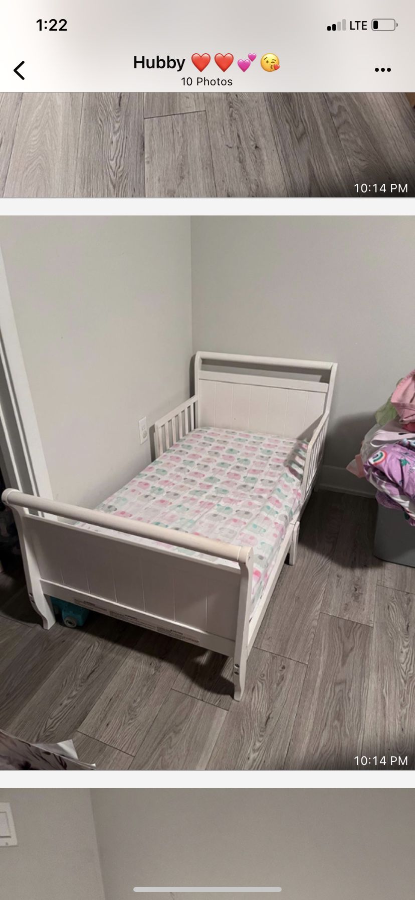 Toddler bed & Mattress 