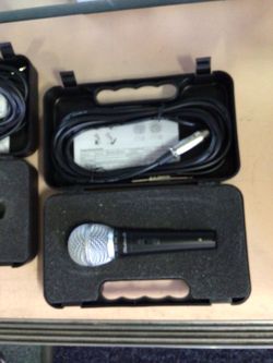 Studio Z Dynamic Microphone Cable & Case Included New In Box 💵  💳  💵  Cash and Card Accepted