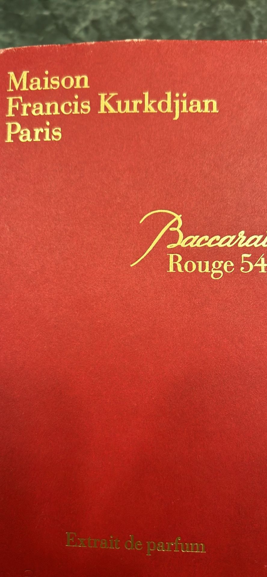 Bacarat 540 Rouge