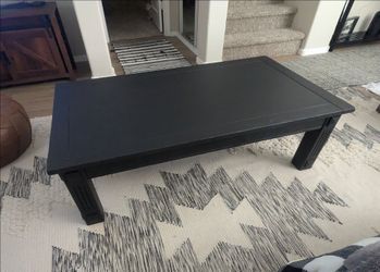 Sturdy Solid Wood Coffee Table