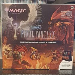 MAGIC: THE GATHERING X FINAL FANTASY - SCENE BOX "FFIX - THE SIEGE OF ALEXANDRIA" (NEW, SEALED)