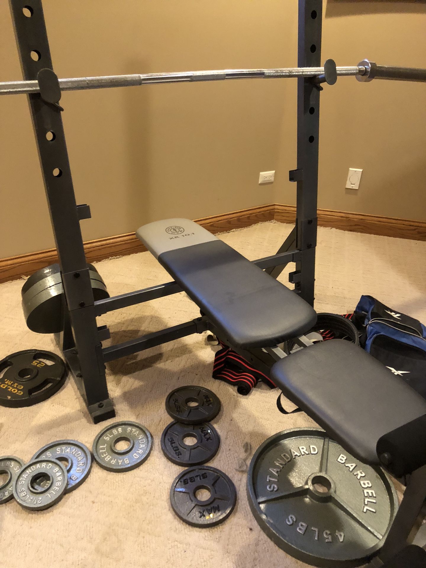 Golds gym Bench/squat Press