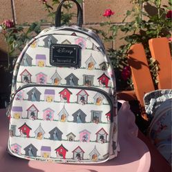 Disney Dogs Doghouse Allover Print Mini Backpack
