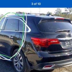 Acura MDX 14 to 17 door