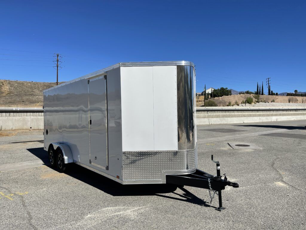 New 7x20 Enclosed Look Trailer * 12 inches Extra Height * 