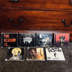 Emo Pop Punk 2000s CD Lot (Fall Out Boy, My Chemical Romance, The Academy Is…)