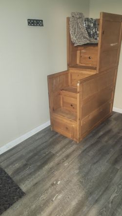 Stairway Chest For Kids Bunk Beds 