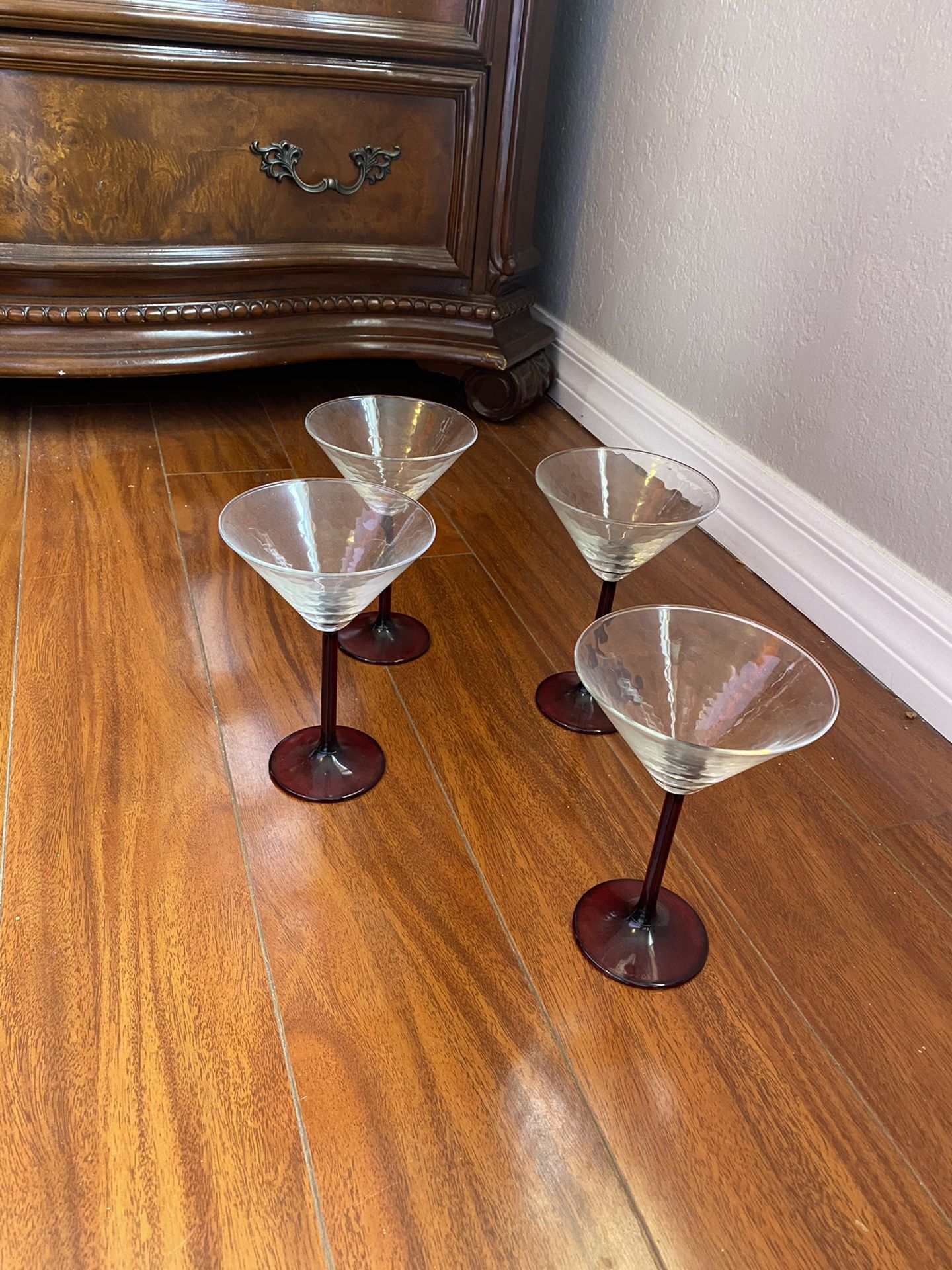Martini Glass Cups set of 4