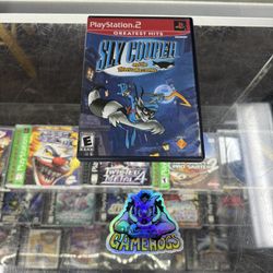 Sly Cooper Ps2 $30 Gamehogs 11am-7pm
