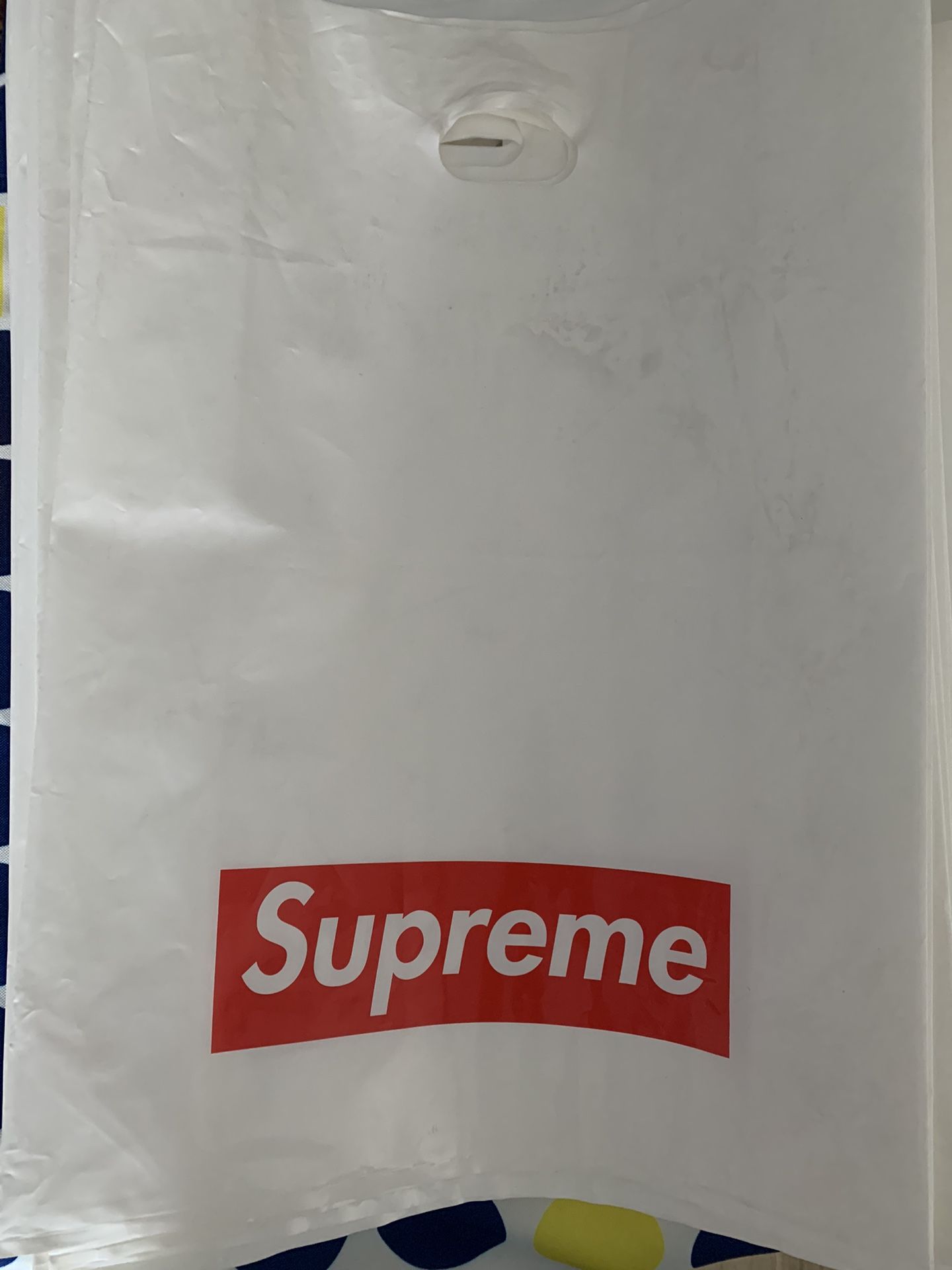 Plastic keying bag supreme