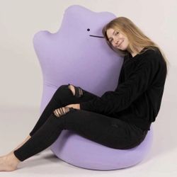 Pokémon Ditto Bean Bag Chair  Center 42" Tall