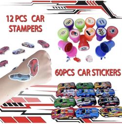 144 Pcs Race Car Party Favors Set 